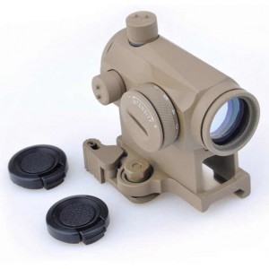 Коллиматорный прицел AIM-O T1 DE Red/Green Dot, 45° Offset Mount, QD Mount and Low Mount AO5052-DE